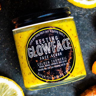 Rejuvenate tired skin with this brightening facial scrub, made with turmeric and honey.