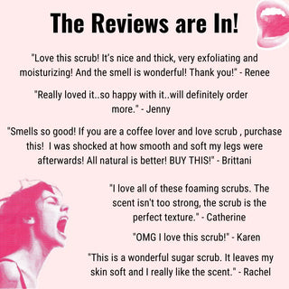 Buy the best body scrub online by reading reviews of this one, made by Badgerface Beauty Supply.