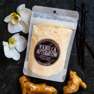 Soak the stress away with this tropical coconut milk bath, made by Badgerface Beauty Supply.