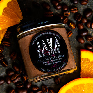 Experience the decadence of cruelty free skincare with this creamy coffee scrub.