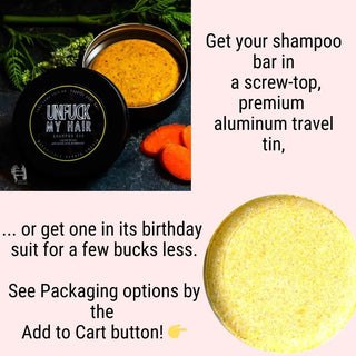 Choose the option that suits you: zero waste, or packaged in a convenient reusable travel tin.