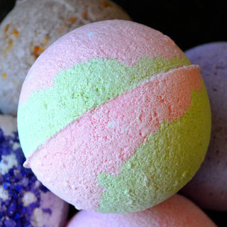 These plastic-free bath bombs make a perfect inappropriate gift.