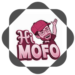 Cute team emoji showing man in baseball hat saying hi mofo.