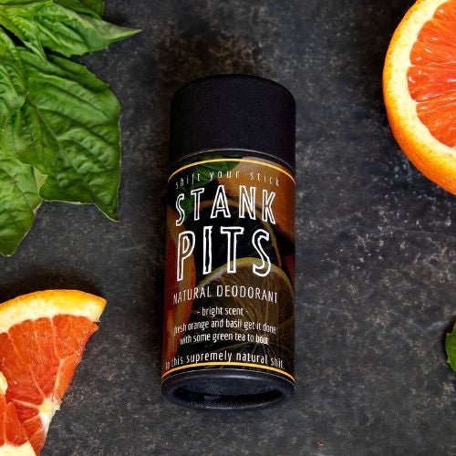 This Stank Pits Natural Deodorant ~ Bright Scent will elevate your skincare routine by incorporating a natural Natural deodorant. It's made by Badgerface Beauty Supply
