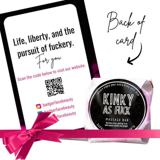 Deliciously Spicy Description Card.