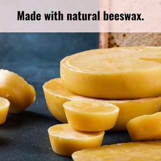 Beeswax works to diminish the appearance of skin marks and scars.