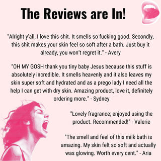 Buy the best cinnamon bath soak by reading positive reviews of this one, made by Badgerface Beauty Supply.