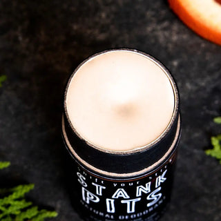 Discover natural baking soda free deodorant, packaged in a compostable cardboard tube.