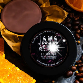 Java as Heck Lotion Bar.