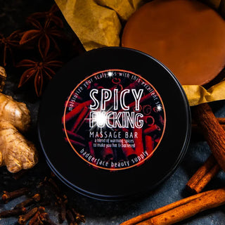 Spicy Hecking Massage Bar.