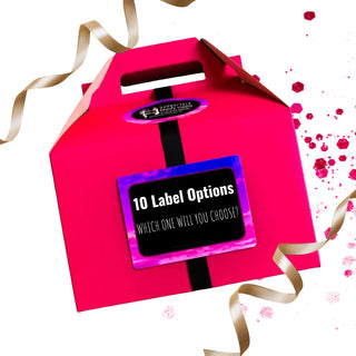 Build your own gift set by choosing natural bath + body products and a fun label to tie them all together!