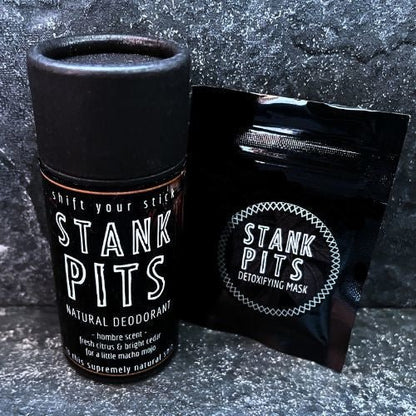 This Stank Pits Natural Deodorant ~ Hombre Scent will elevate your skincare routine by incorporating a natural Natural deodorant. It's made by Badgerface Beauty Supply