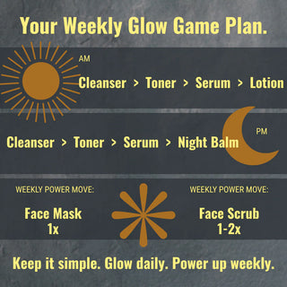 Help your skin live its best life with this brightening skincare routine.