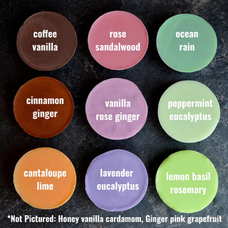 Your natural bath gift lets you choose what scent lotion bar you want! Pick from among our eleven luscious options.