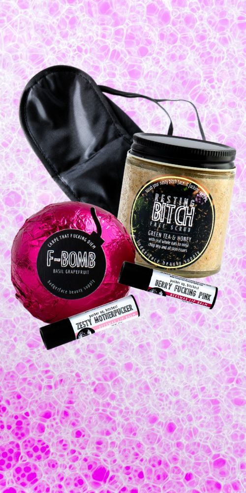 Bundle and save with this F-bomb bundle by Badgerface Beauty Supply.