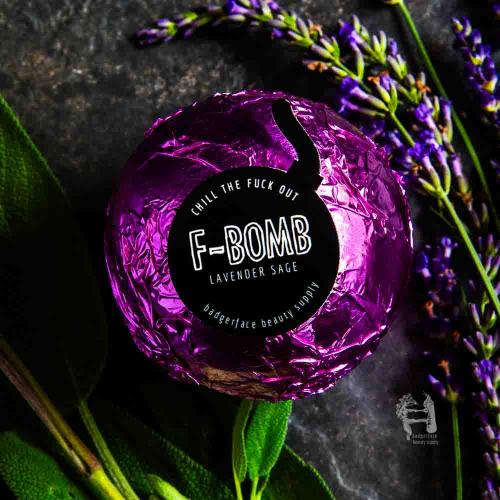 This Funny Bath Bombs, Lavender Scent will elevate your skincare routine by incorporating a natural Bath bomb. It's made by Badgerface Beauty Supply