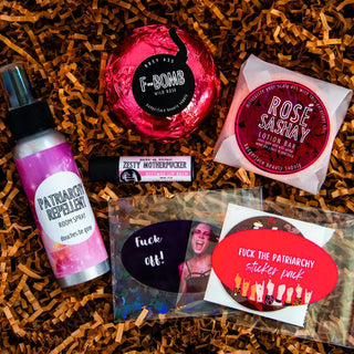Meet the perfect funny gift for feminists. Who hasn't met a feminist who could use a little less patriarchy?