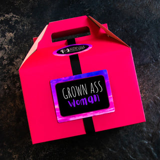 The label on this gift for better sleep reads "Go the Fuck to Sleep," and it's packed with natural bath products.