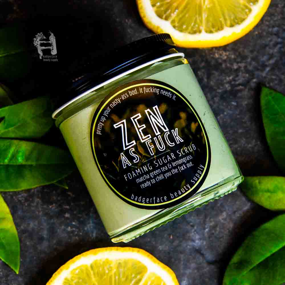 Embrace the natural skincare decadence with this green tea body scrub.