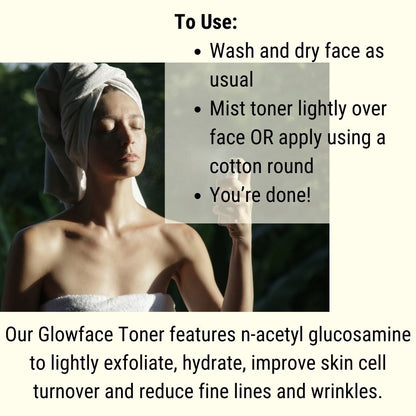 This Brightening Facial Toner with Turmeric. will elevate your skincare routine by incorporating a natural Glowface. It's made by Badgerface Beauty Supply