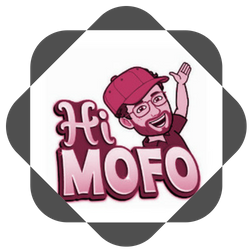 Cute team emoji showing man in baseball hat saying hi mofo