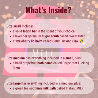 MILF Spa Gift Set.