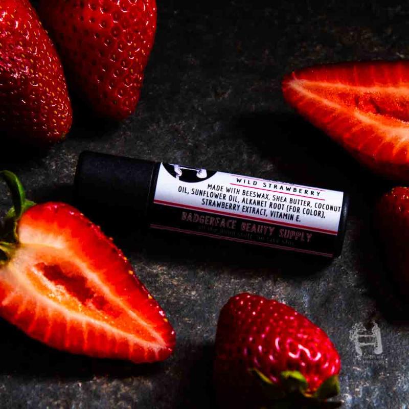 Is chapstick making lips worse? Try a natural alternative with our natural strawberry lip balm.