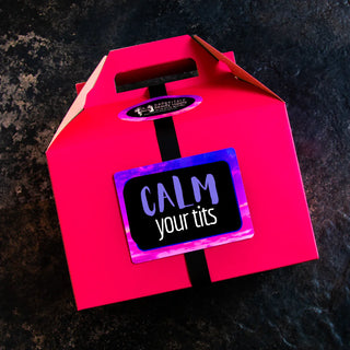This pregnancy self care gift includes a wealth of natural bath products to promote relaxation.