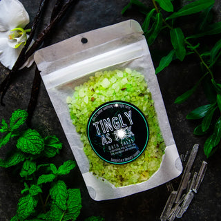 Tingly as Heck Bath Salts.