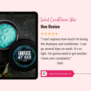 Read reviews of anti-dandruff conditioner bars so you can make an informed decision.